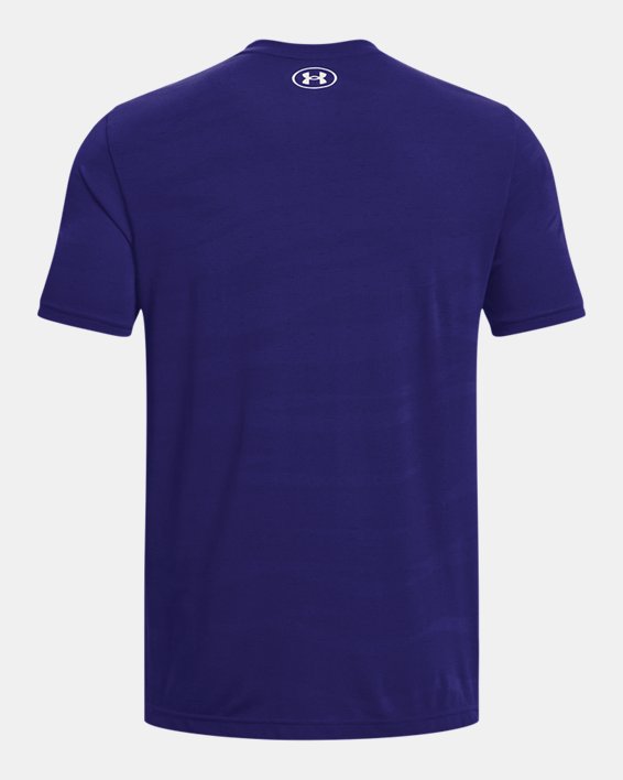 Camiseta de manga corta UA Seamless Wave para hombre, Blue, pdpMainDesktop image number 5